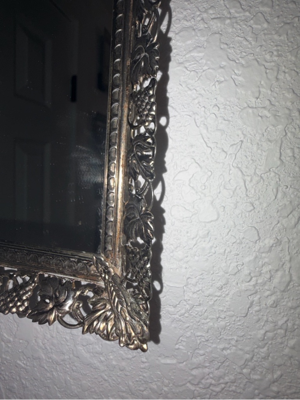 Elegant Egyptian perfumeGlass bottles and vintage trey